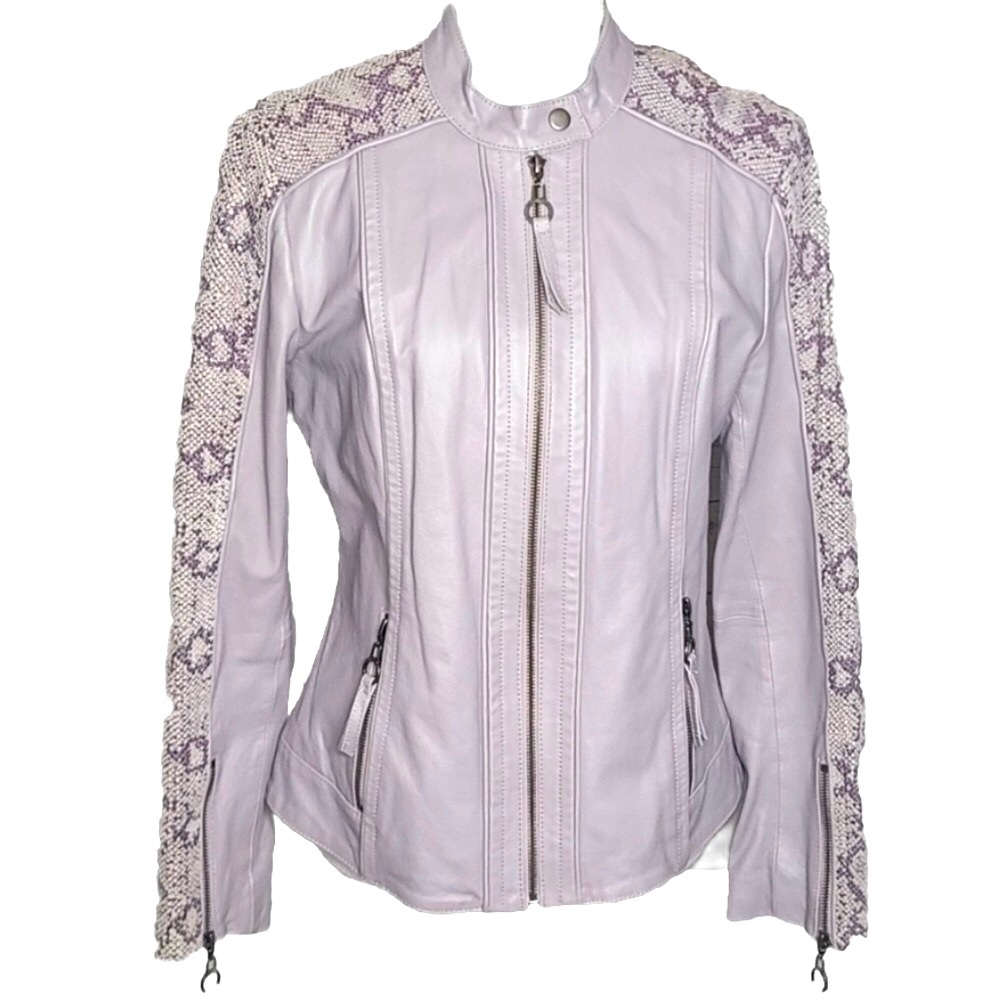 Genuine Leather Moto Jacket